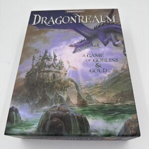 Gamewright Cardgame Dragonrealm A Game of Goblins & Gold New Fast Free Shipping!